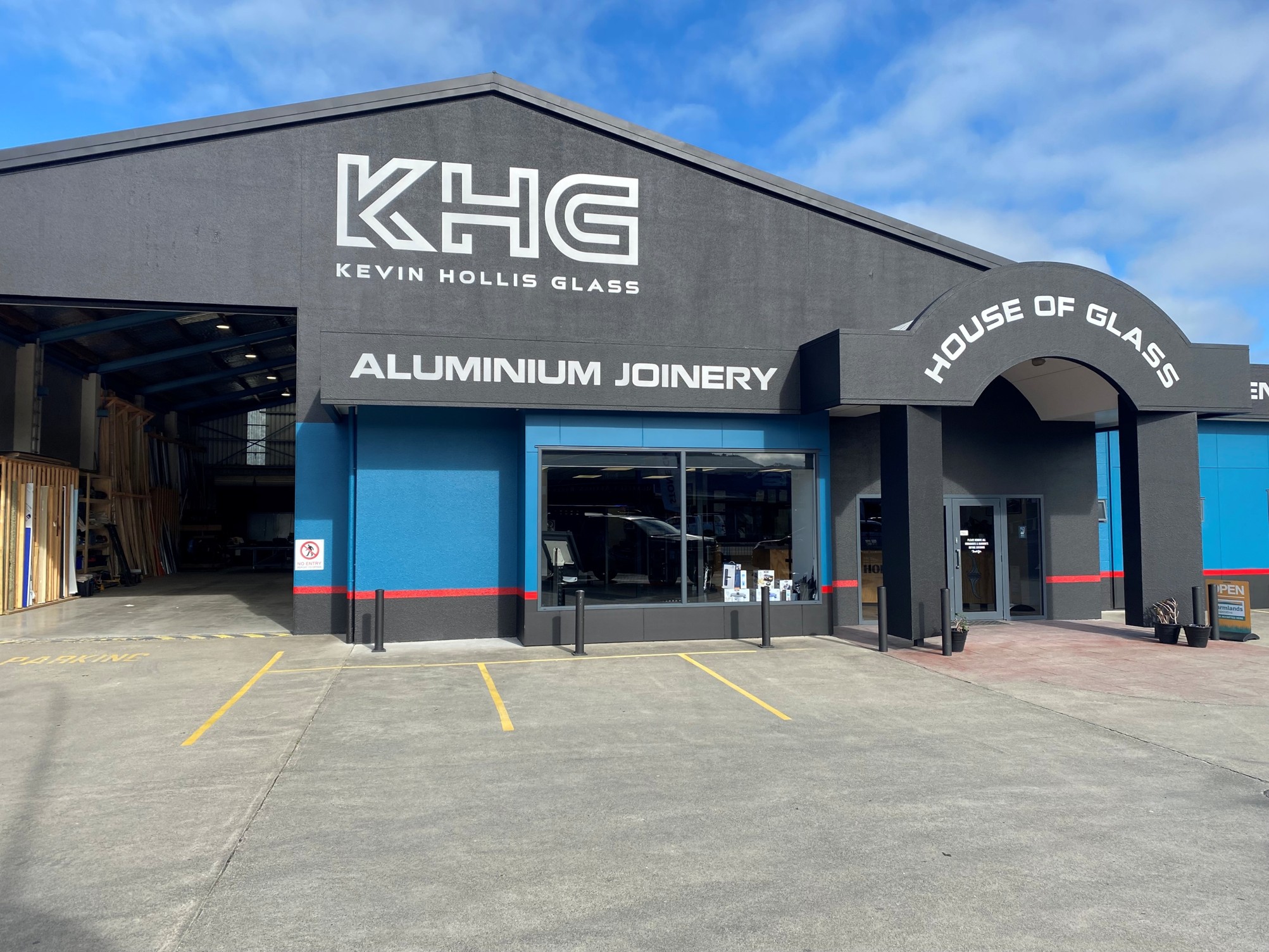 Kevin Hollis Glass Building